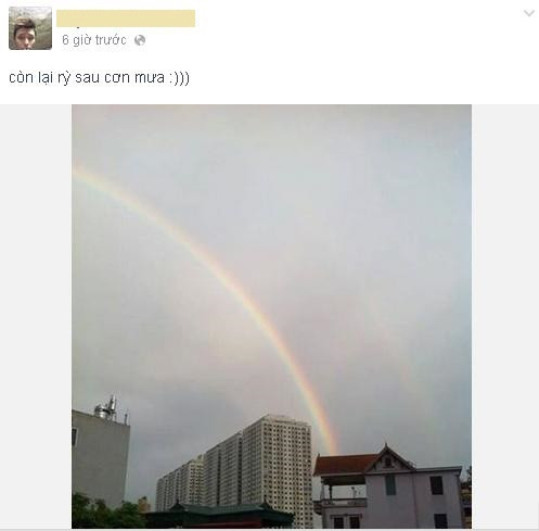 ... và đăng tải lên mạng kèm theo những dòng status bày tỏ sự thích thú.