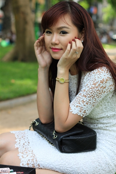 Kim Ngân sẽ dự thi Hoa hậu Việt Nam 2014.