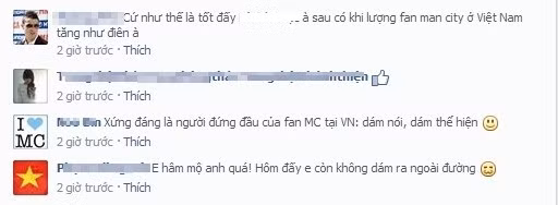 Ngay sau khi có thông tin chàng trai mặc váy đi xe buýt vì Chelsea thắng là fan cứng của Man Xanh, rất nhiều fan hâm mộ của đội bóng này đã tỏ ra khâm phục và ủng hộ hành động của anh chàng.