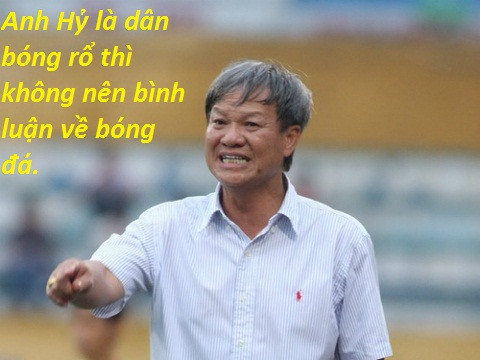 Năm 2011, HLV Lê Thụy Hải đã đăng đàn tuyên chỉ trích ông Nguyễn Trọng Hỷ lúc đó là Tổng thư ký LĐBĐ Việt Nam. Năm 2011, HLV Lê Thụy Hải đã đăng đàn tuyên chỉ trích ông Nguyễn Trọng Hỷ lúc đó là Tổng thư ký LĐBĐ Việt Nam.