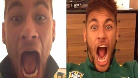 Nếu để nói đến độ tự sướng cao thì không ai có thể sánh được với Neymar.