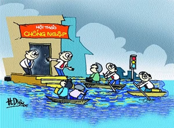 Các hội thảo, diễn đàn bàn về phương pháp chống ngập úng vẫn được tổ chức thường niên...