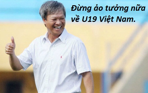 Sau thất bại vô cùng đau đớn của U19 VN trước U19 Hàn Quốc, ông Hải đã nhấn mạnh U19 VN còn non về trận mạc và còn lâu mới đủ sức đá V.League. Sau thất bại vô cùng đau đớn của U19 VN trước U19 Hàn Quốc, ông Hải đã nhấn mạnh U19 VN còn non về trận mạc và còn lâu mới đủ sức đá V.League.