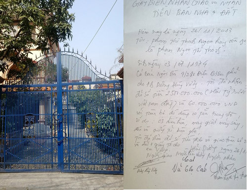 Căn nhà của kiều nữ N. đang được gia đình cho là khởi nguồn của mọi tin đồn ác chấn động dư luận trong những ngày gần đây.