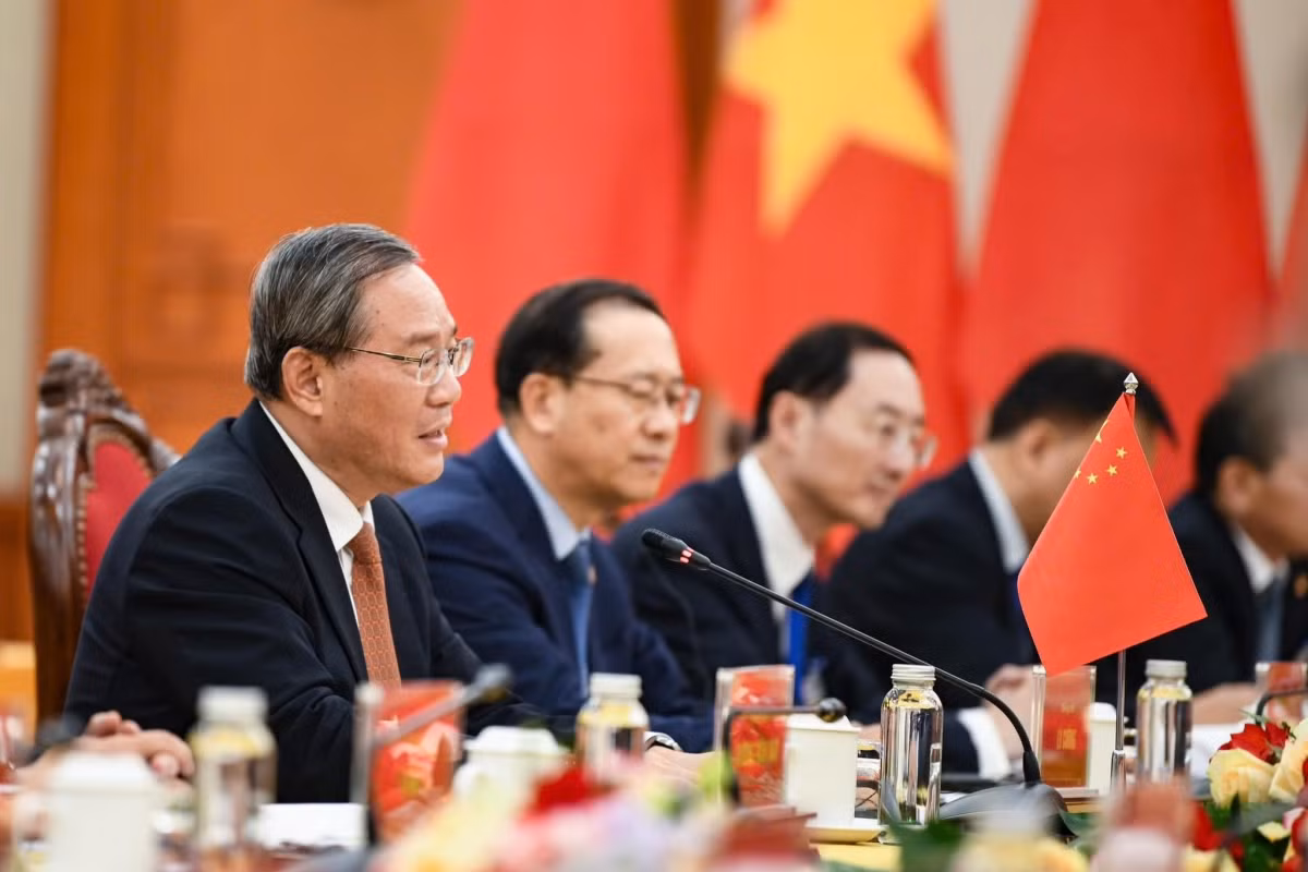 Tong Bi thu, Chu tich nuoc To Lam tiep Thu tuong Quoc vu vien Trung Quoc Ly Cuong-Hinh-4