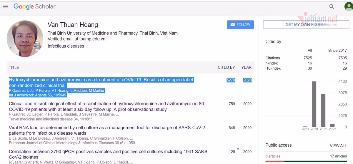 Bai bao duoc trich dan 'khung khiep' cua bac si o Thai Binh