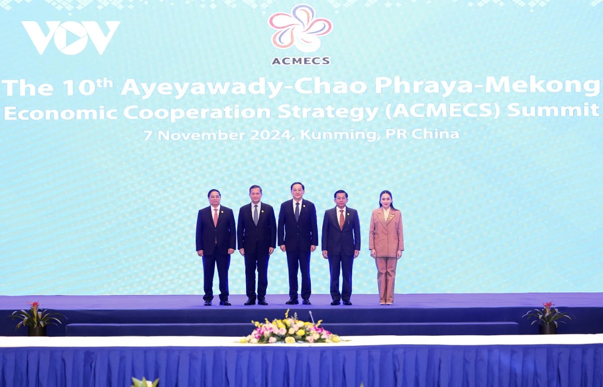 Thủ tướng đề xuất 6 gắn kết để hợp tác ACMECS bứt phá Thu tuong de xuat 6 gan ket de hop tac ACMECS but pha