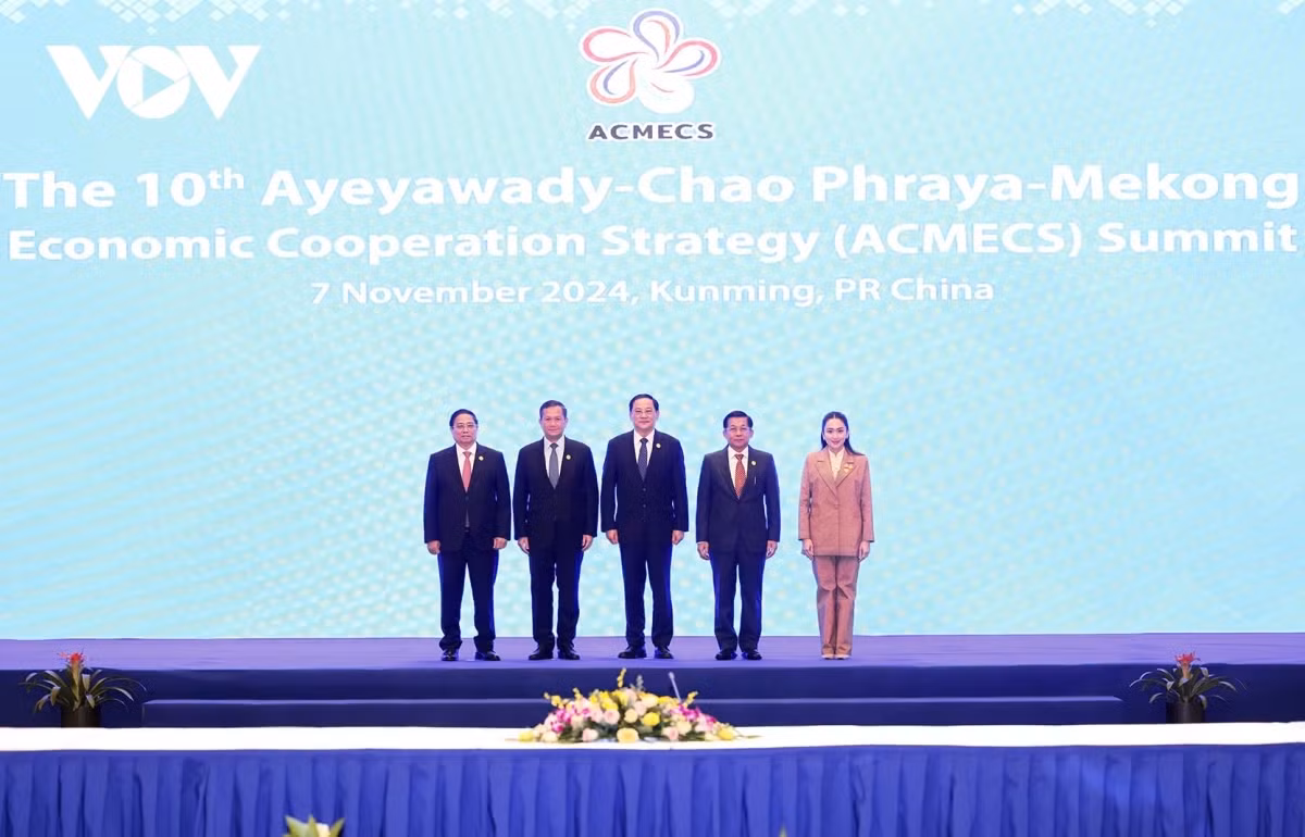 Thu tuong de xuat 6 gan ket de hop tac ACMECS but pha