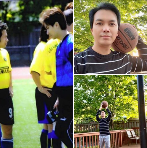 Manh Quynh chia se hinh anh hai con trai va cuoc song o My