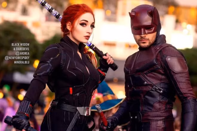 Cac bong hong xinh dep trong le hoi cosplay dinh dam the gioi