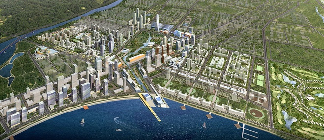 IBD được thiết kế theo mô hình đô thị đa chức năng, có nghĩa là cửa hàng bán lẻ, văn phòng, cơ sở y tế và trước học đều nằm gần nhà ở. Các khu căn hộ và văn phòng đều được xây cách bến xe bus hoặc ga tàu điện ngầm khoảng 12 phút đi bộ. Ảnh: Consenti Associates.