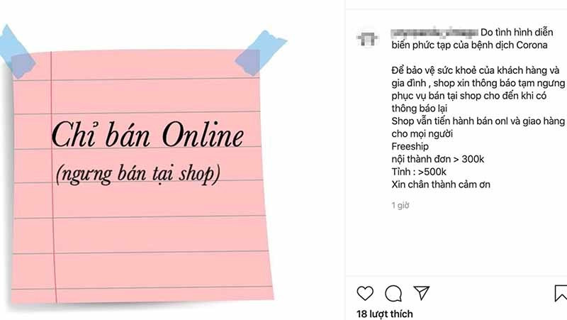 Shop thoi trang cua dong then cai, keo khach mua online