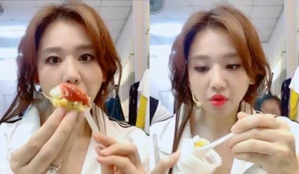 Nhung guong mat my nhan bi vuong on ao 'an uong kem sang'