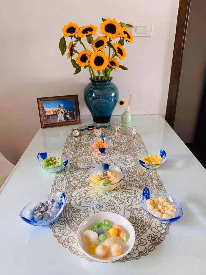 Tet Han thuc, chi em khoe mam banh dep toi tung chi tiet-Hinh-11