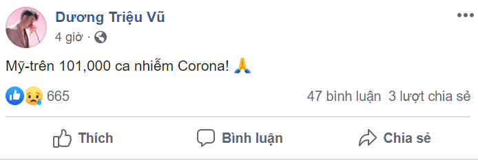Dương Triệu Vũ bị fan chỉ trích khi cầu nguyện cho nước Mỹ Duong Trieu Vu bi fan chi trich khi cau nguyen cho nuoc My