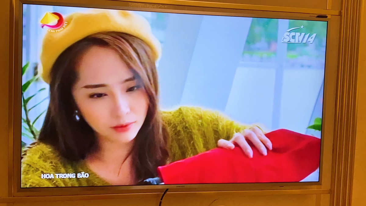 Vì dịch COVID-19 nên việc quay phim cũng bị gián đoạn. Ở nhà, Quỳnh Nga tự "cày" phim của chính mình khi bật tivi lên có ngay phim "Hoa trong bão". Đây là tác phẩm truyền hình Quỳnh Nga đóng sau khi nổi tiếng với vai diễn trong phim "Về nhà đi con". 