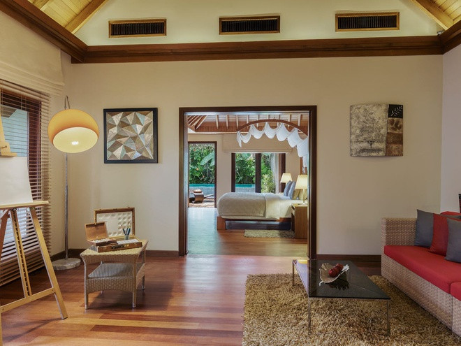 Biệt thự có diện tích 268 m2, bao gồm phòng ngủ và phòng khách riêng biệt. Ảnh: Business Insider.