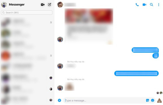 Nguoi dung Messenger can cap nhat ung dung ngay lap tuc