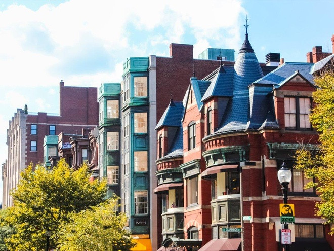 Với diện tích trung bình 162,4 m2, các ngôi nhà tại Boston có giá niêm yết vào khoảng 745.000 USD. Ảnh: Shutterstock.