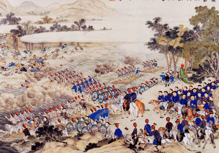 Sầm Nghi Đống là một trong những chủ tướng của quân Thanh dưới quyền Tôn Sĩ Nghị. Khi quân ta tấn công đồn Khương Thượng rạng sáng mồng 5 Tết Kỷ Dậu 1789, Sầm Nghi Đống thất bại, hoảng sợ, thắt cổ tự tử.