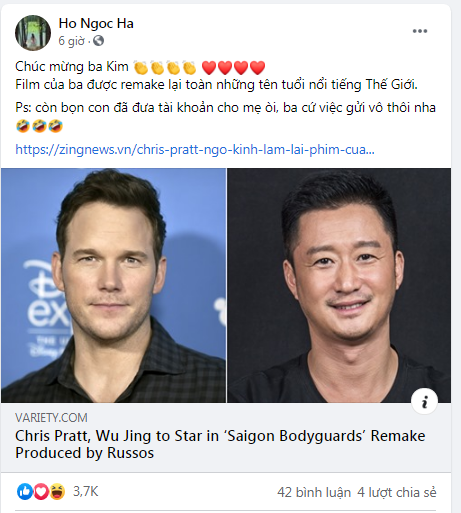 Hà Hồ tranh thủ tuyên bố sẽ giữ toàn bộ tiền của bạn trai Ha Ho tranh thu tuyen bo se giu toan bo tien cua ban trai