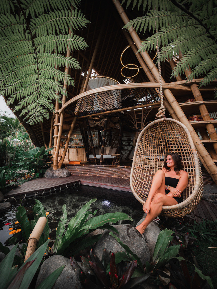 Ngôi nhà tre giữa rừng, không khác gì thiên đường dưới hạ giới Ngoi nha tre giua rung, khong khac gi thien duong duoi ha gioi