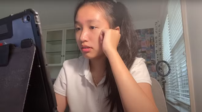 "Tiểu thư YouTuber" Jenny Huỳnh tiết lộ 1 ngày đi học ở Mỹ ảnh 2