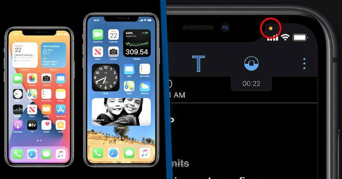 Chấm tròn cam và xanh xuất hiện trên iPhone ý nghĩa gì? - Hình 2 Cham tron cam va xanh xuat hien tren iPhone y nghia gi?-Hinh-2