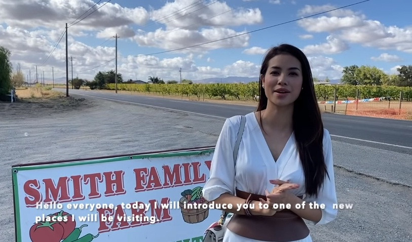 Pham Huong dung han lam Vlog sau nhieu lan bi 'nem da'?