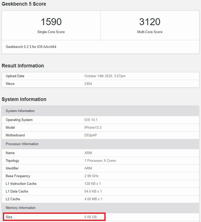 iPhone 12 Pro co muc RAM ngang voi may Android tam trung-Hinh-2