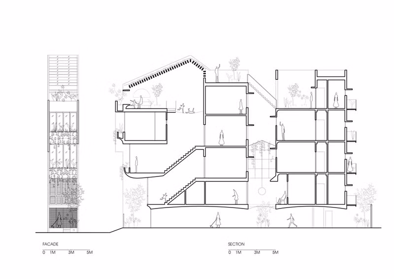 Ngam ngoi nha ong co khong gian chong lop giua long Sai Gon-Hinh-18