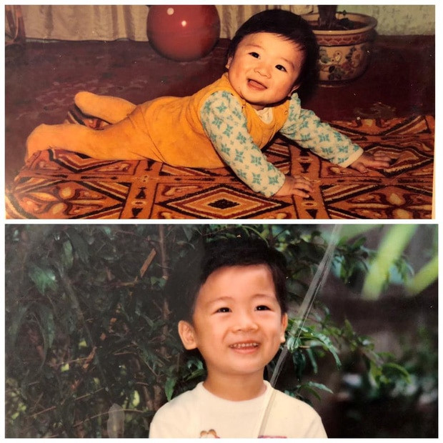 Từ lúc nhỏ cho tới khi trưởng thành, các đường nét trên gương mặt của chàng thiếu gia không hề thay đổi nhiều, vẫn là đôi mắt sáng, nụ cười má lúm không thể lẫn với ai, chỉ thêm vài phần đáng yêu và tinh nghịch mà thôi.