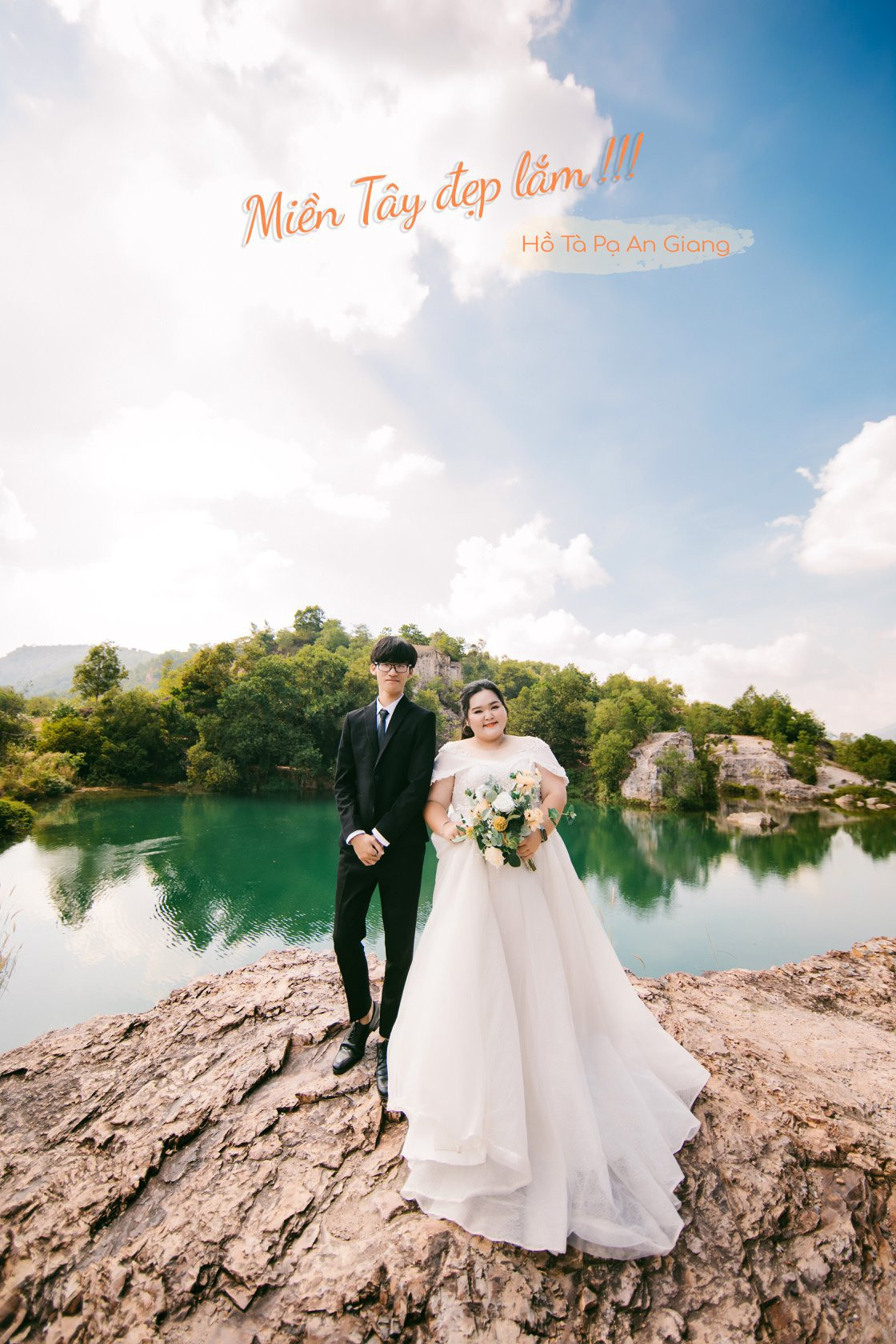 Anh Thi và Duy Phương yêu nhau được 6 tháng thì quyết định về chung một nhà. Chú rể là nhiếp ảnh gia, cô dâu làm nghề trang điểm. Cả hai quen nhau trong một lần thực hiện dự án chung ở Cần Thơ. Sau lần đầu gặp gỡ, họ trò chuyện, phát hiện có nhiều điểm chung, sau đó thì trở thành một cặp. Cảm nhận được sự chân thành, cùng sự đồng ý của gia đình, Duy Phương đã ngỏ lời cầu hôn và nhận được cái gật đầu của bạn gái.