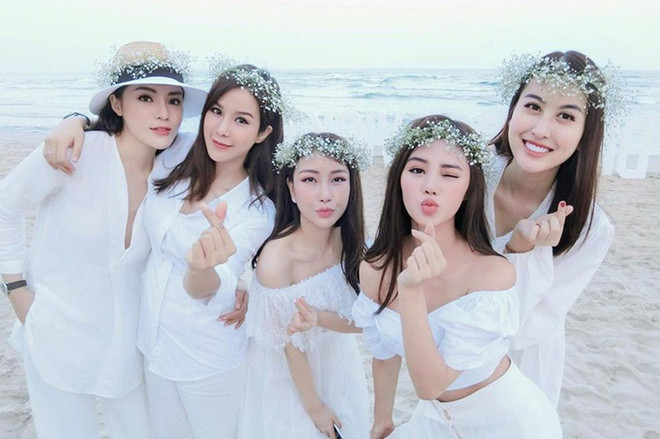 Trước đây, nhóm bạn thân của Hoa hậu Kỳ Duyên có Lam Cúc, Diệp Lâm Anh, Ha Lade và Jolie Nguyễn. Kỳ Duyên - Jolie Nguyễn chia sẻ họ chơi thân suốt 2 năm, coi nhau như chị em. Tuy nhiên, vào cuối năm 2018, Jolie Nguyễn công khai trên truyền thông chuyện cả hai không còn làm bạn. Cô cho biết nguyên nhân là suy nghĩ khác biệt, không có tiếng nói chung.