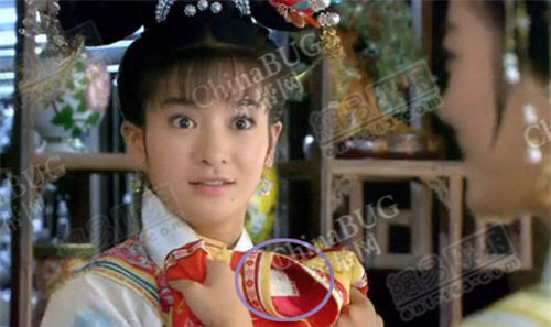 Lỗi phục trang ngớ ngẩn trong phim cổ trang Trung Quốc - Hình 7 Loi phuc trang ngo ngan trong phim co trang Trung Quoc-Hinh-7