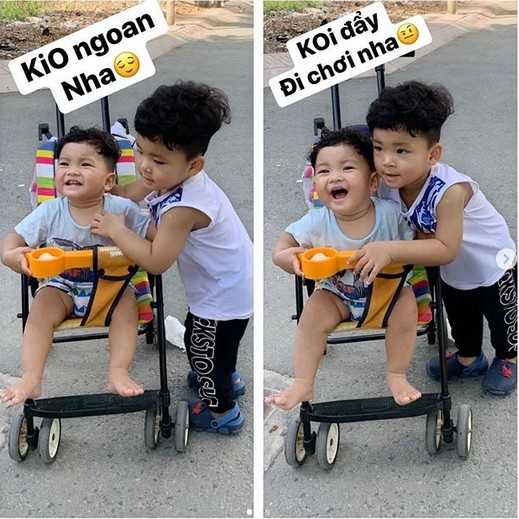 Thừa nhận từng tắm trắng, quý tử nhà Hải Băng da đen vì mẹ - Hình 3 Thua nhan tung tam trang, quy tu nha Hai Bang da den vi me-Hinh-3