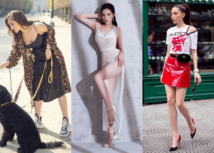 àng hậu luôn biến hóa với nhiều phong cách khác nhau, nhưng luôn đề cao yếu tố sexy, cá tính.