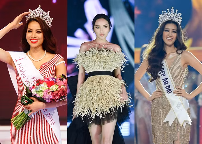 Cụ thể hơn tại Hoa hậu Việt Nam 2014, trong khi Kỳ Duyên đăng quang ngôi vị cao nhất, Phạm Hương chỉ lọt vào top 10 còn Khánh Vân trắng tay ra về.