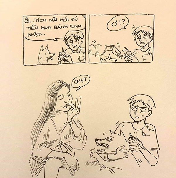 Co gai 'an vung' banh kem sinh nhat ban ben bi che anh-Hinh-3