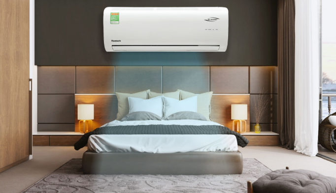  Reetech RTV9-BF-A/RCV9-BF-A đang được giảm 700.000 đồng, còn 6,7 triệu đồng. Chương trình được áp dụng tại hệ thống Thiên Hòa. Trong khi, cửa hàng Hoàng Vinh bán sản phẩm giá 7,7 triệu đồng. Model này có công suất 1 HP phù hợp với phòng ngủ hay phòng họp nhỏ. Ngoài ra, máy còn được trang bị công nghệ Inverter giúp tiết kiệm điện năng tiêu thụ. Ảnh: Reetech.