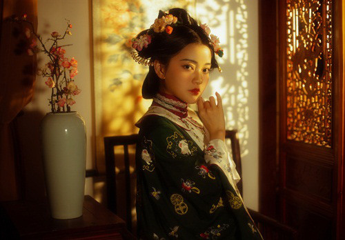 Qua xinh dep, cung nu duoc Can Long chuyen sung hang dem