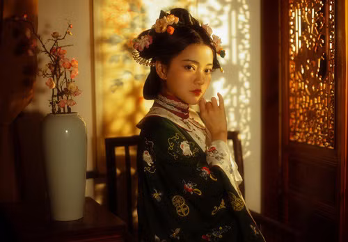 Qua xinh dep, cung nu duoc Can Long chuyen sung hang dem