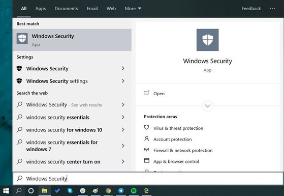 Cach bat tinh nang chong ma doc tong tien tren Windows