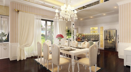 Treo den chum trong phong khach, hut tai loc vao nha-Hinh-2