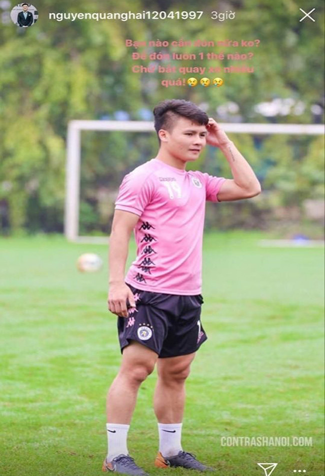 Quang Hải méo mặt với trào lưu Hải, quay xe hot trên mạng xã hội - Hình 7 Quang Hai meo mat voi trao luu Hai, quay xe hot tren mang xa hoi-Hinh-7