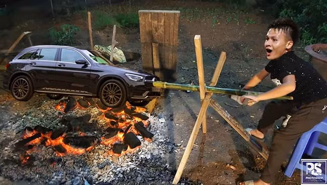 Chế ảnh không thương tiếc như thế này.