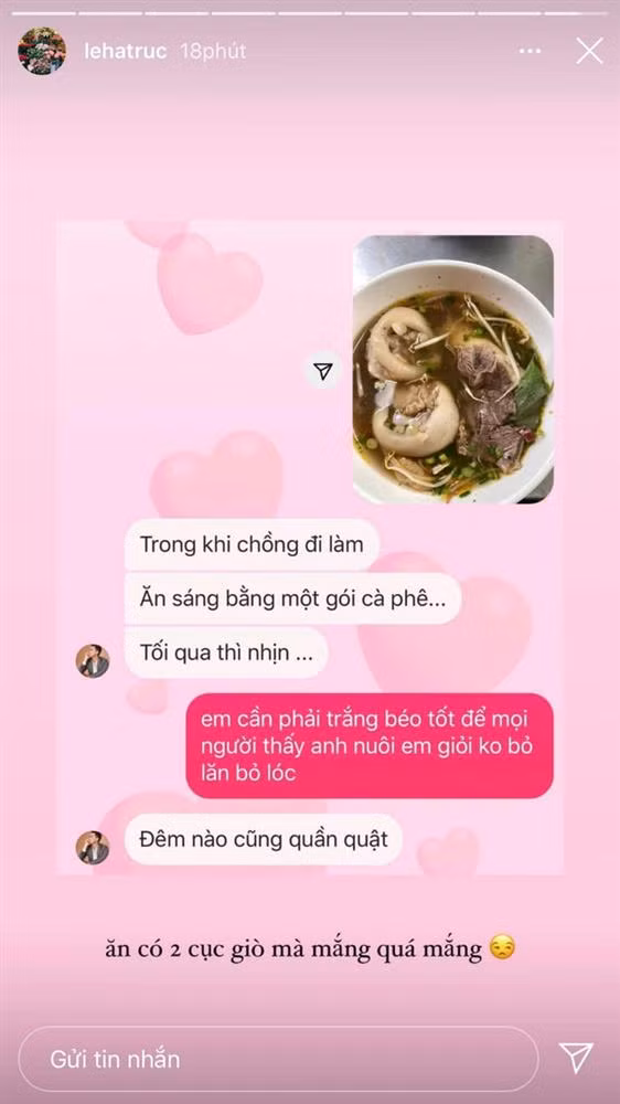 Quang Dat dot ngot xung 'chong' ngot ngao voi Ha Truc