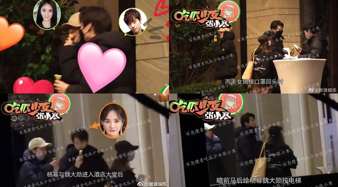 Anh Duong Mich va tinh tre Nguy Dai Huan vao khach san