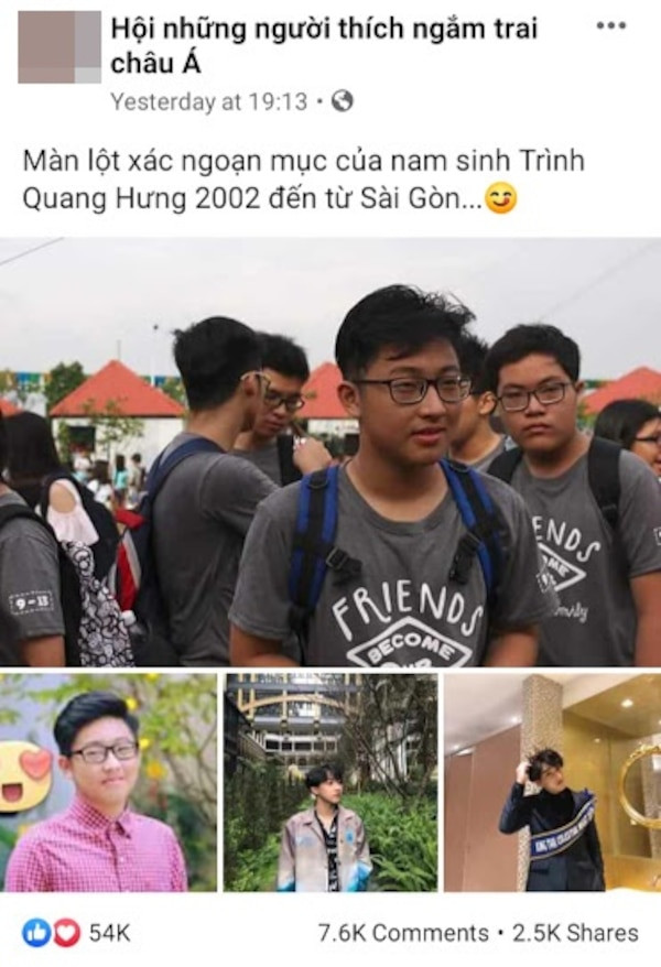 Cậu bạn 10X 'lột xác' ngoạn mục, trở thành 'hotboy cực phẩm' - Hình 13 Cau ban 10X 'lot xac' ngoan muc, tro thanh 'hotboy cuc pham'-Hinh-13