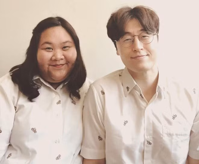 Nang 'vit bau' Indonesia lay chong Han dep trai 3 nam truoc gio ra sao